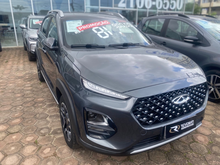 caoa chery tiggo 3x 1.0 vvt turbo iflex pro cvt flex 4p automatico 2022