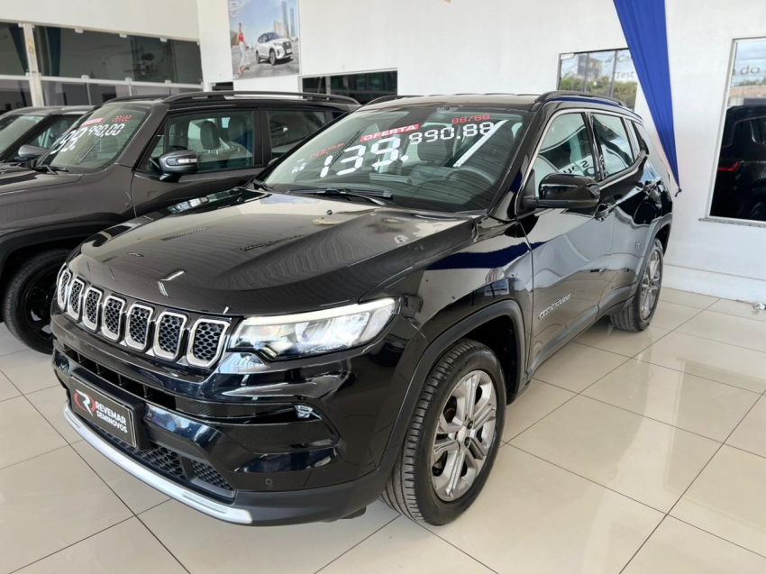 jeep compass 1.3 t270 turbo flex longitude at6 4p automatico 2024