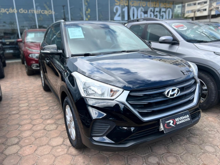 hyundai creta 1.6 16v flex action automatico 4p 20213