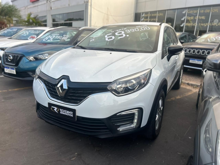 renault captur 1.6 16v sce flex life x-tronic 4p automatico 2019
