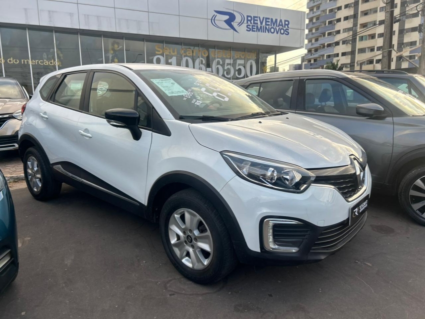 renault captur 1.6 16v sce flex life x-tronic 4p automatico 20193