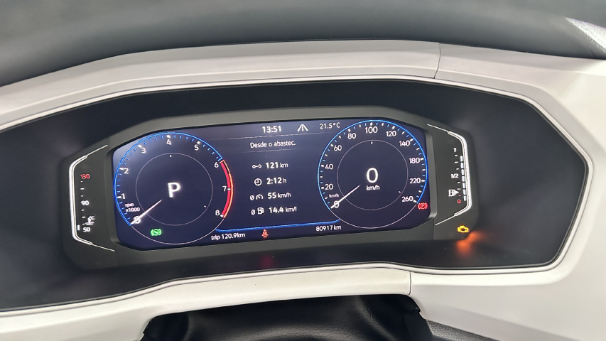 volkswagen t-cross 1.4 250 tsi total flex highline automatico 4p 2021