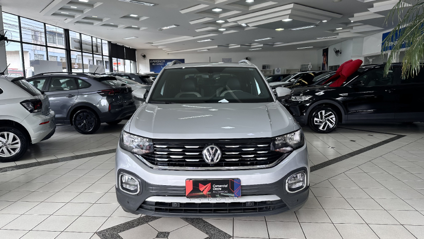 volkswagen t-cross 1.4 250 tsi total flex highline automatico 4p 2021