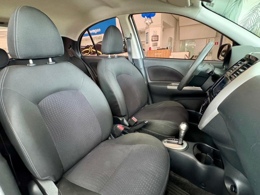 nissan march 1.6 sl 16v flex 4p xtronic automatico 20178