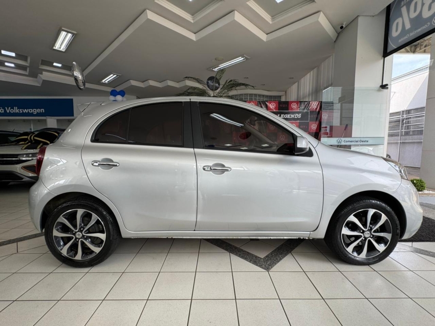 nissan march 1.6 sl 16v flex 4p xtronic automatico 20172