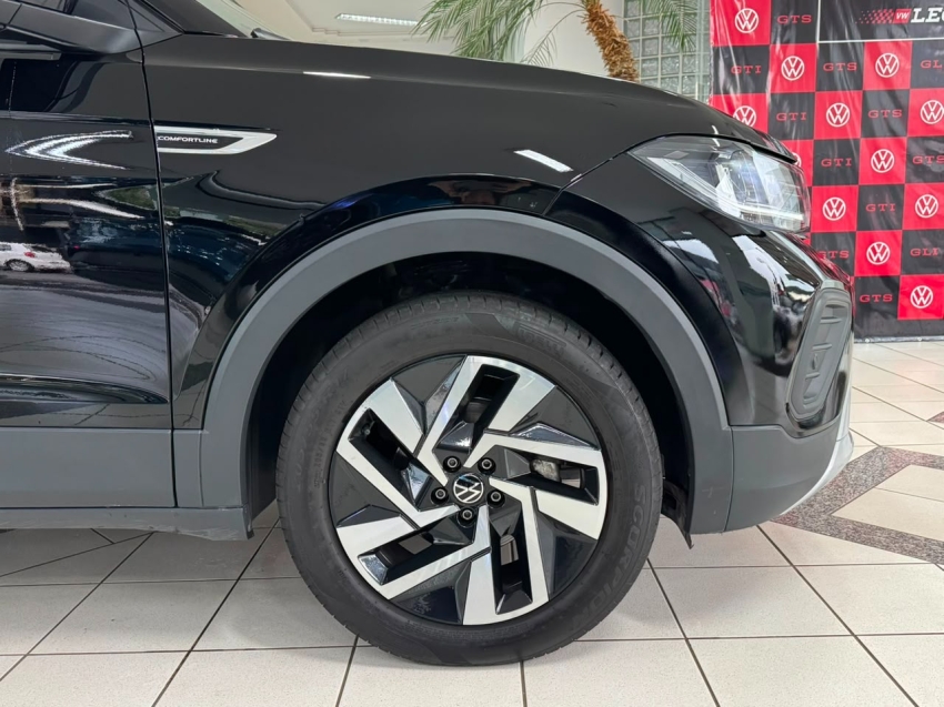 volkswagen t-cross 1.0 200 tsi total flex comfortline automatico 4p 20252