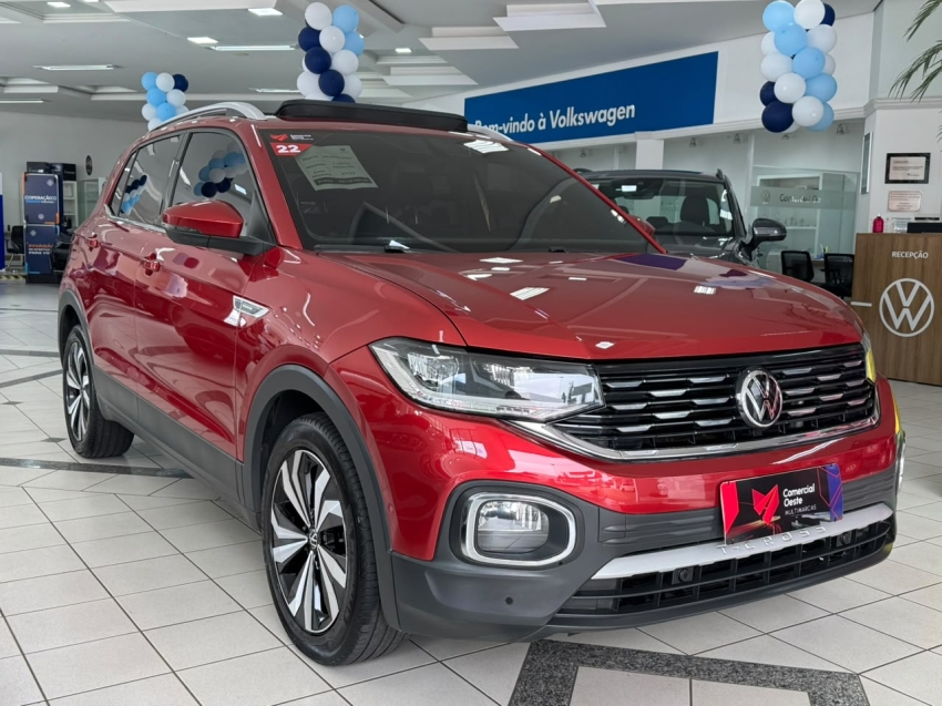 volkswagen t-cross 1.4 250 tsi total flex highline automatico 4p 20220