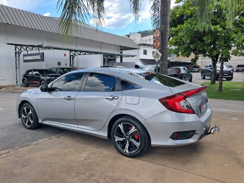 honda civic 1.5 16v turbo gasolina touring 4p cvt flex automatico 20195