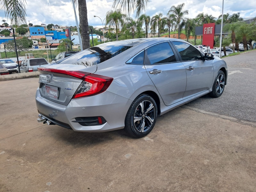 honda civic 1.5 16v turbo gasolina touring 4p cvt flex automatico 20193