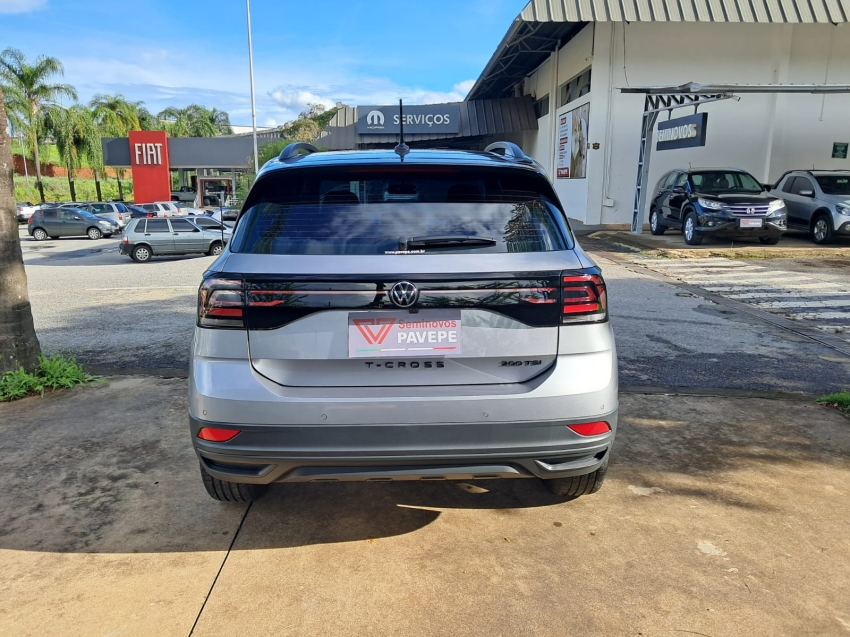 volkswagen t-cross 1.0 200 tsi total flex the town automatico 4p 20244