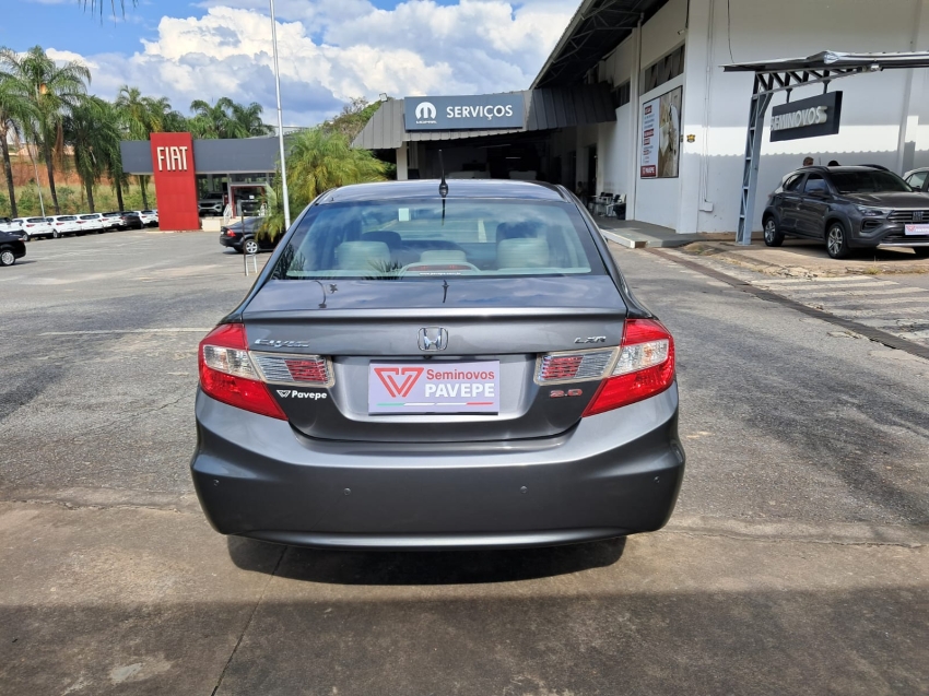 honda civic 2.0 lxr 16v flex 4p automatico 20144