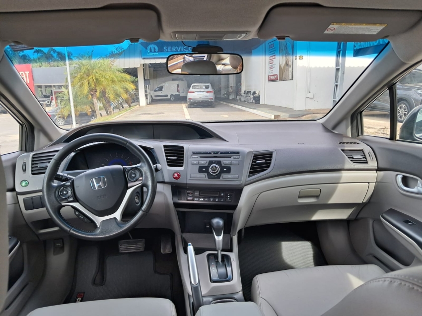 honda civic 2.0 lxr 16v flex 4p automatico 20147