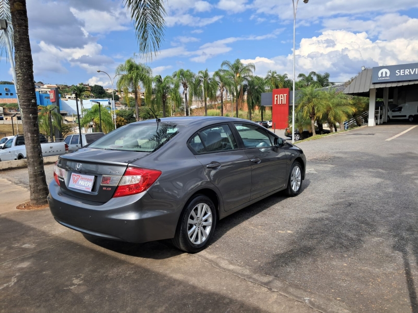 honda civic 2.0 lxr 16v flex 4p automatico 20143