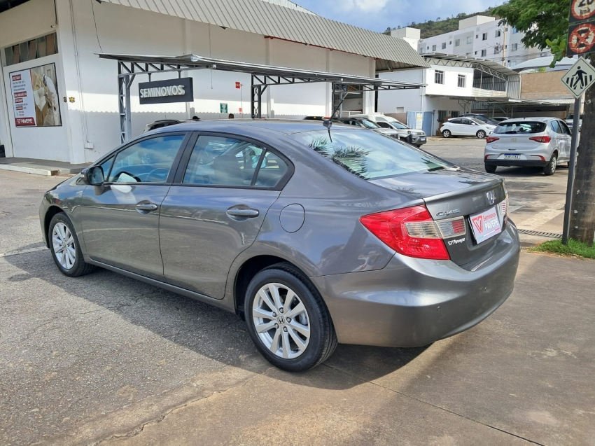 honda civic 2.0 lxr 16v flex 4p automatico 20145