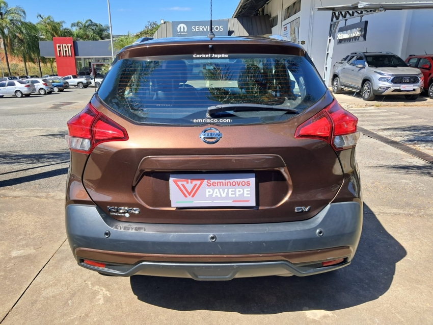 nissan kicks 1.6 16v flexstart sv 4p xtronic flex automatico 20194