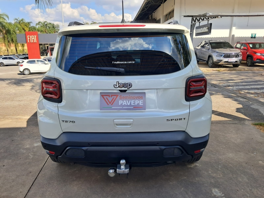 jeep renegade 1.3 t270 turbo flex sport at6 4p automatico 20224