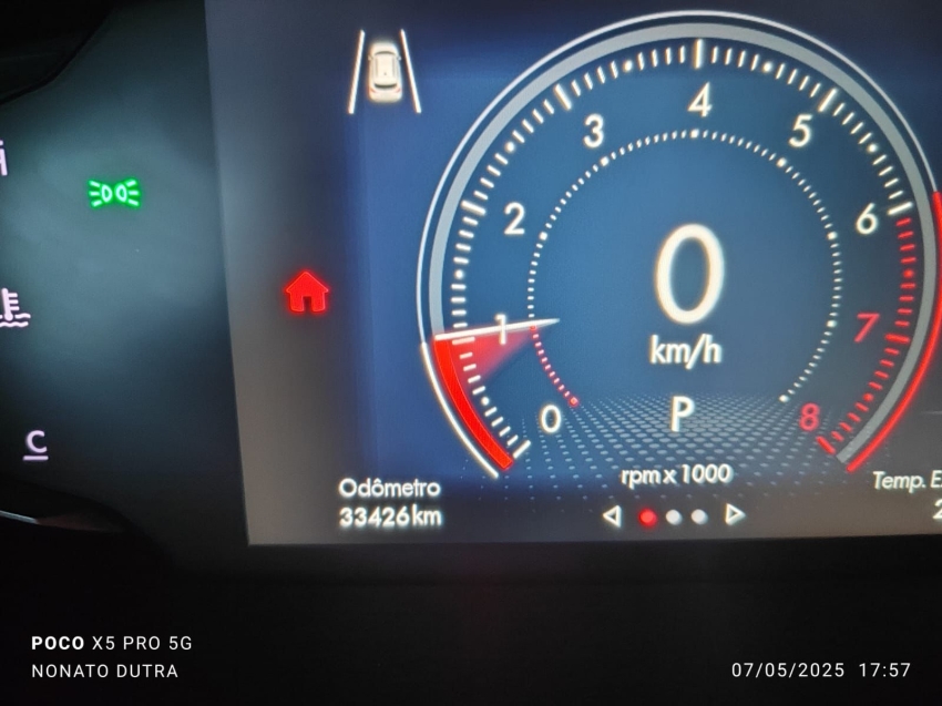 fiat pulse impetus tf200 1.0 turbo 2021/2022, carro sem detalhes.