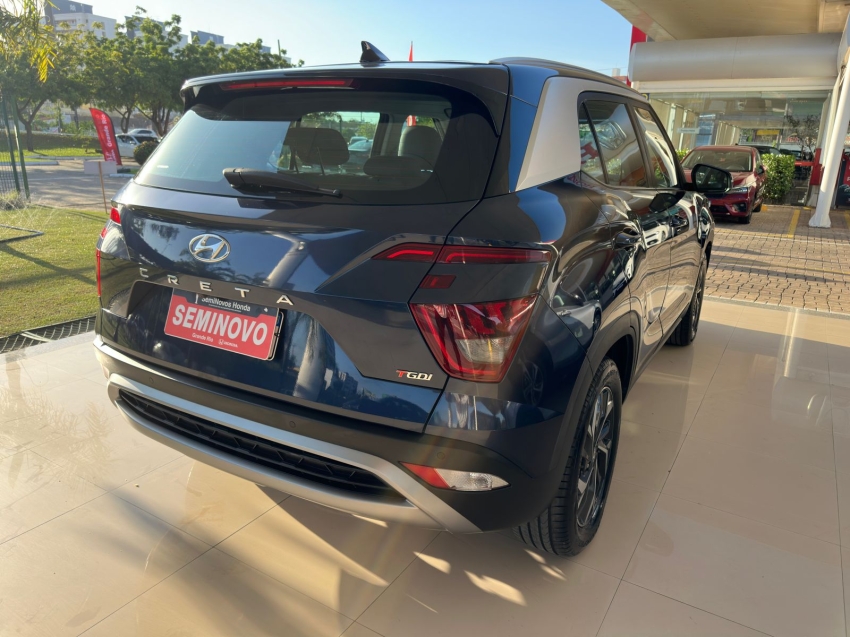 creta com desing esportivo 1.0 turbo, 2024/2024 so  18 mil km, imperdivel