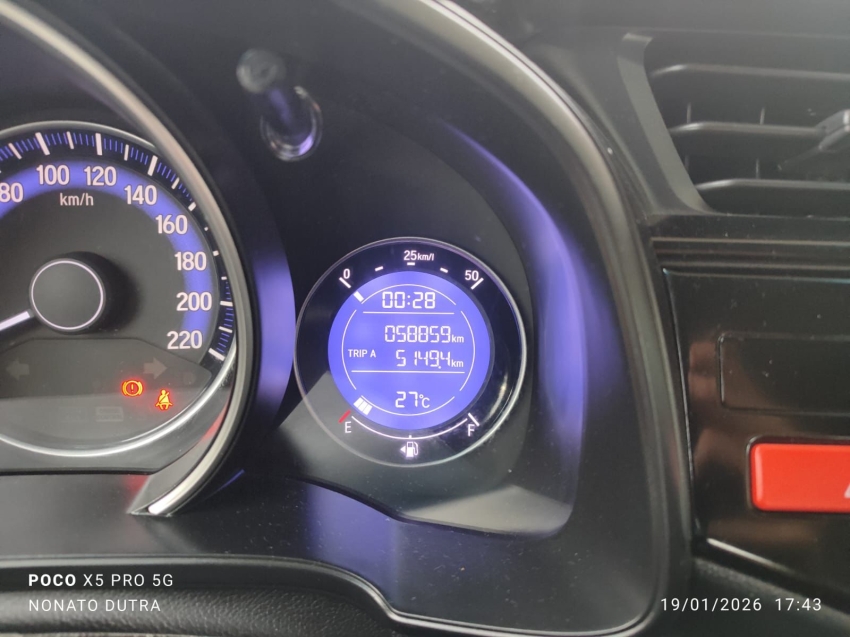 honda wrv ex flexone 2021/2021 aut com 58  mil km rodado2