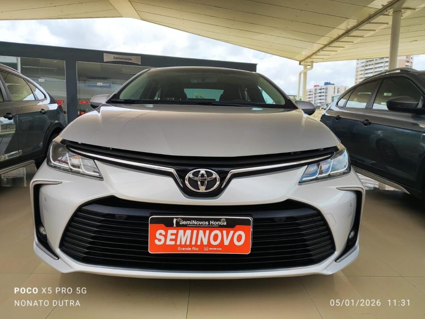 toyota corolla xei 2.0 aut 2020/2021 com apenas 46 mil km