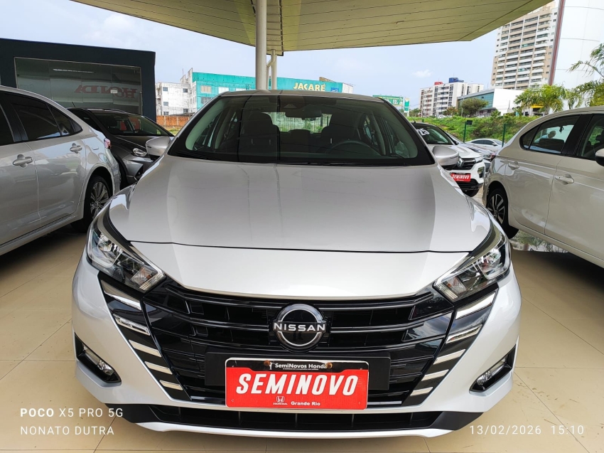 nissan versa advance 1.6 aut 2023/2024 com apenas 24 mil km
