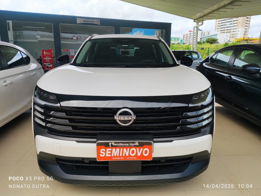 nissan kicks exclusive 1.0 turbo aut 2025/2026 com 3 mil rodado