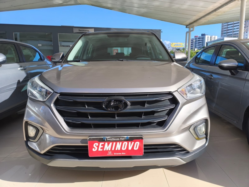 hyundai creta action 1.6 aut flex 2021 com  28 mil km rodado0