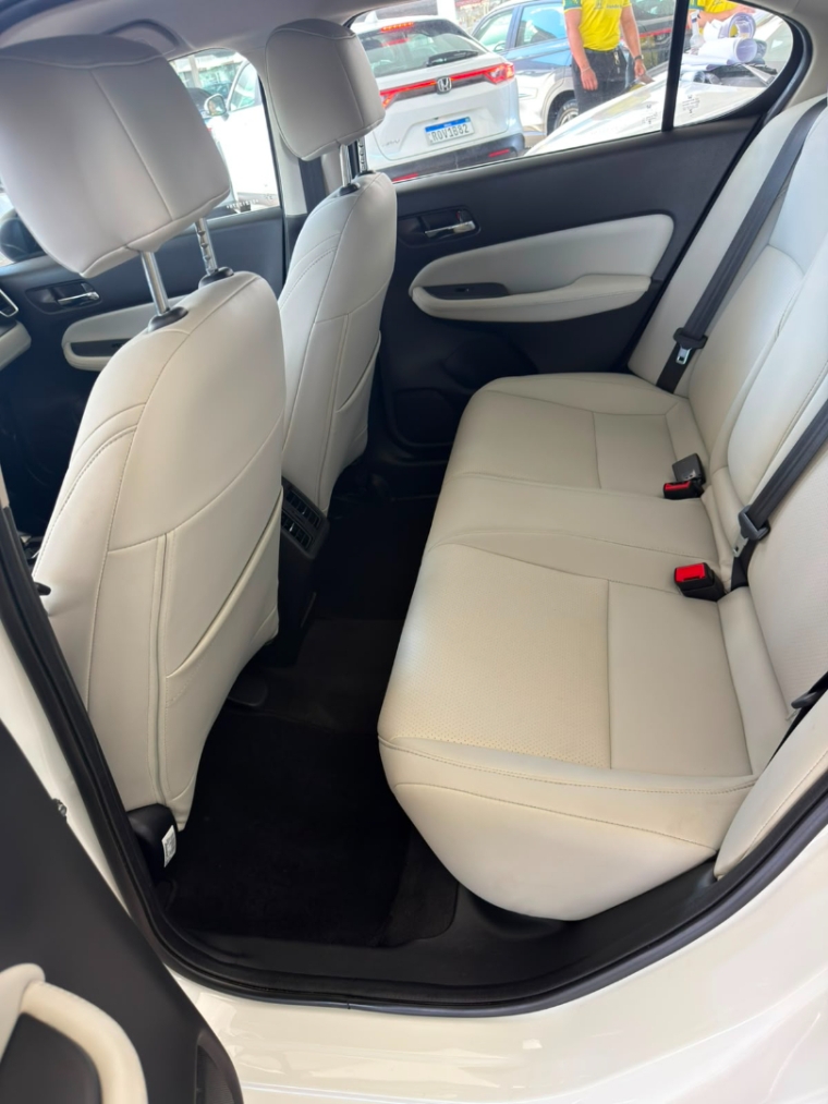 honda city ex 2025/2025 com banco de couro na cor ice apenas 19 mil km5