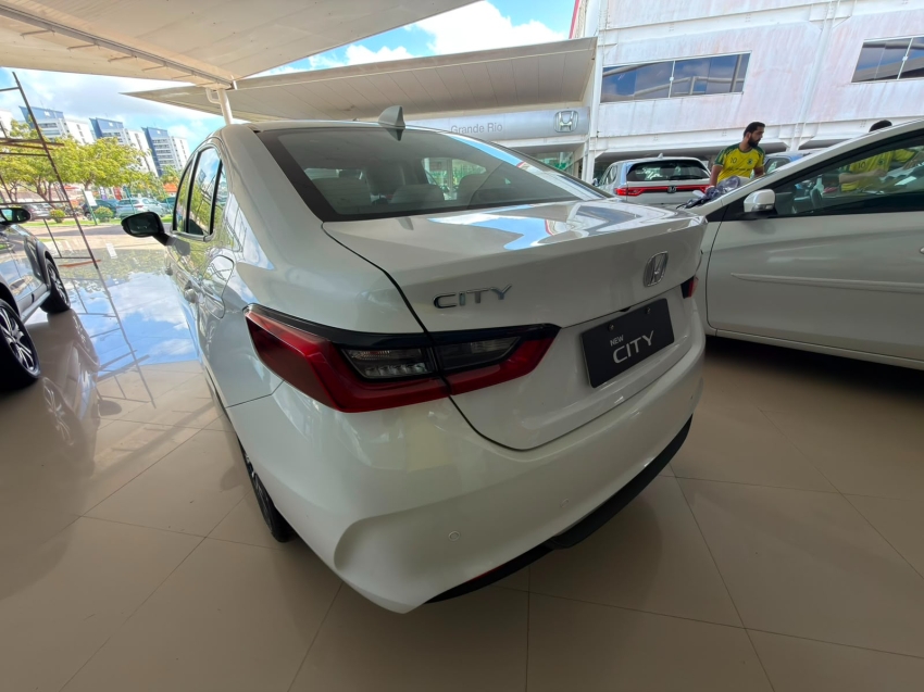 honda city ex 2025/2025 com banco de couro na cor ice apenas 19 mil km6