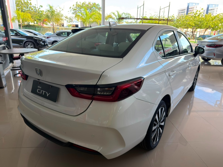 honda city ex 2025/2025 com banco de couro na cor ice apenas 19 mil km3