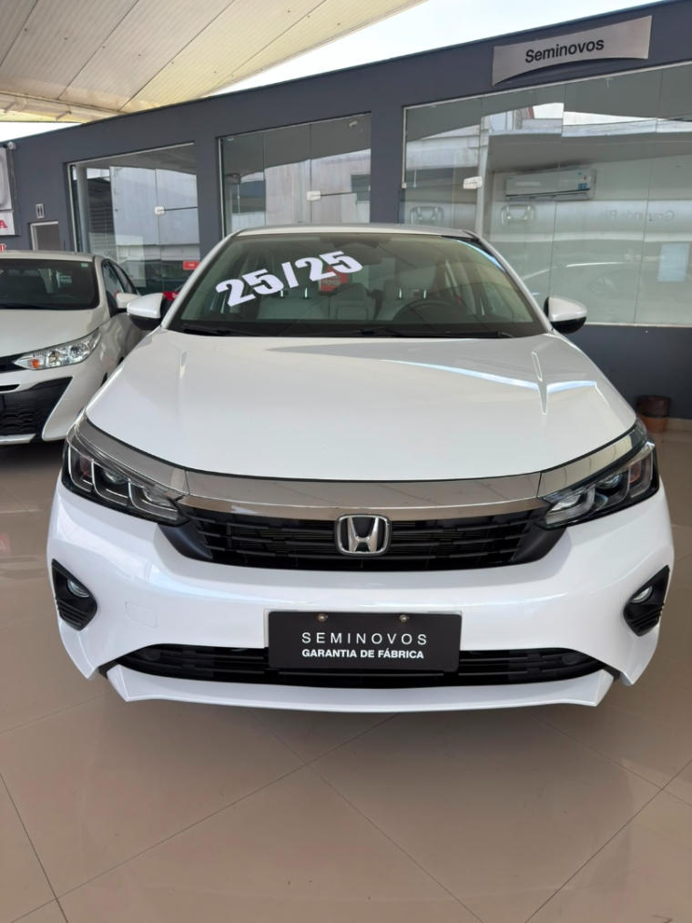 honda city ex 2025/2025 com banco de couro na cor ice apenas 19 mil km7