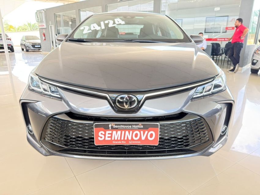 corolla xei aut 2024 / com apenas 25 mil km rodado0