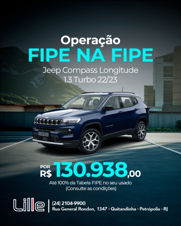 compass longitude 1.3 turbo 2022/2023.