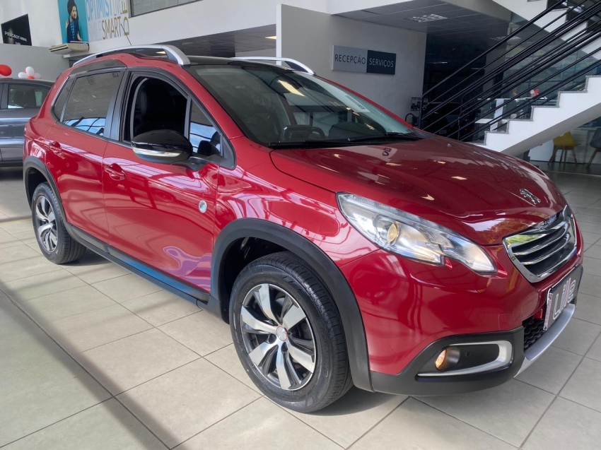 peugeot 2008 1.6 16v crossway aut. vermelho