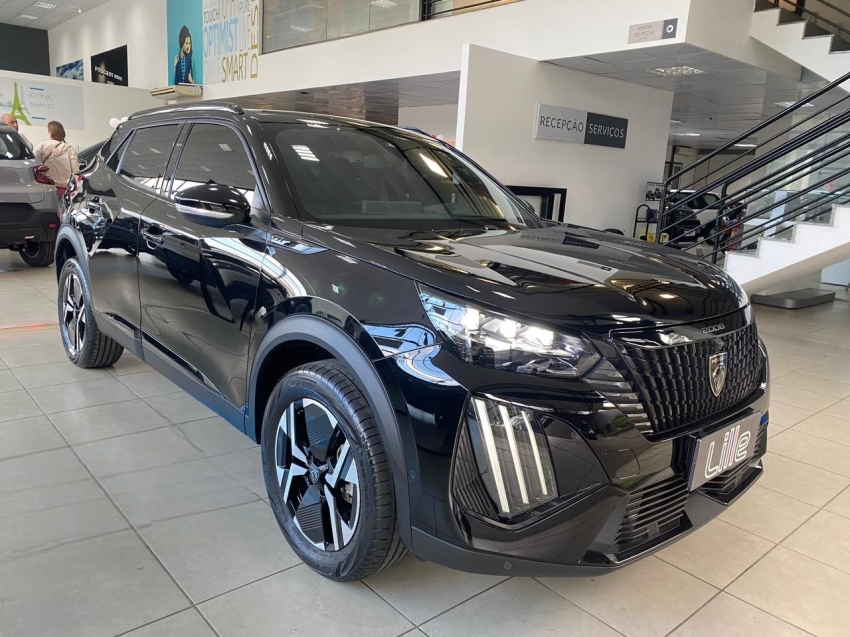 peugeot 2008 1.0 turbo 200 hybrid gt cvt - 7590km garantia fabrica