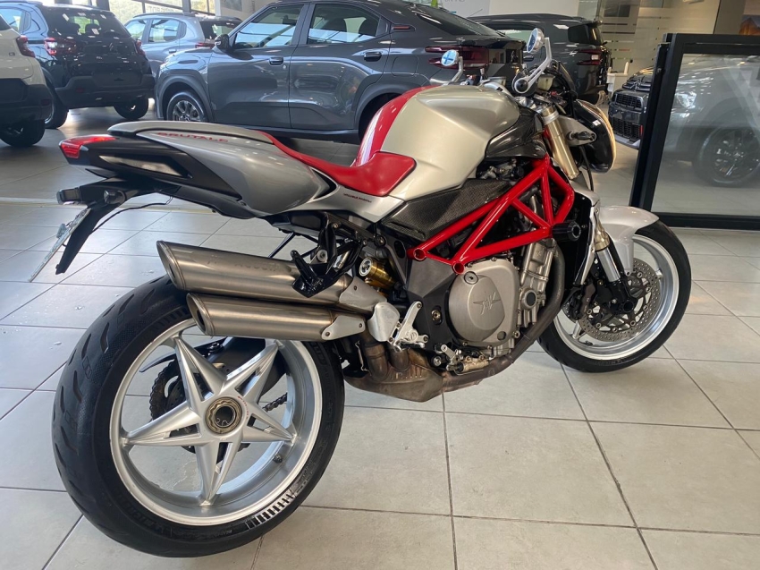 mv agusta f4 brutale 910s cinza - baixa km1
