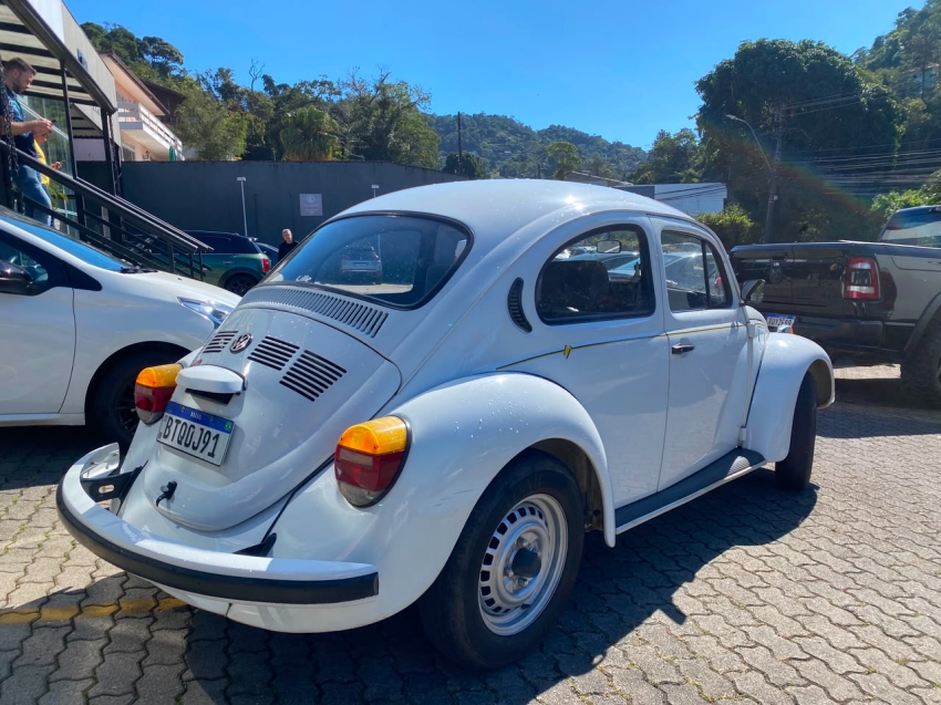 fusca itamar 1995 | apenas 77 mil km pintura original cautelar c/ score 99% manual + chave res.| raridade para colecionadores4