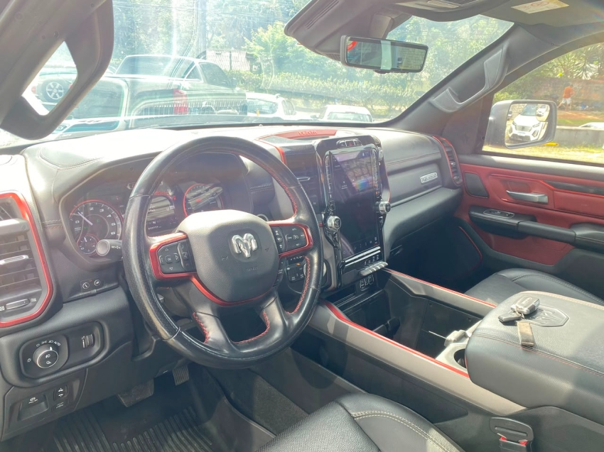 ram 1500 rebel hemi 5.7 v8 4x4 n 2022 | 52.000 km blindagem niii-a vossen 22