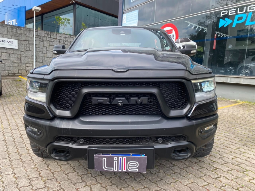 ram 1500 rebel hemi 5.7 v8 4x4 n 2022 | 52.000 km blindagem niii-a vossen 22