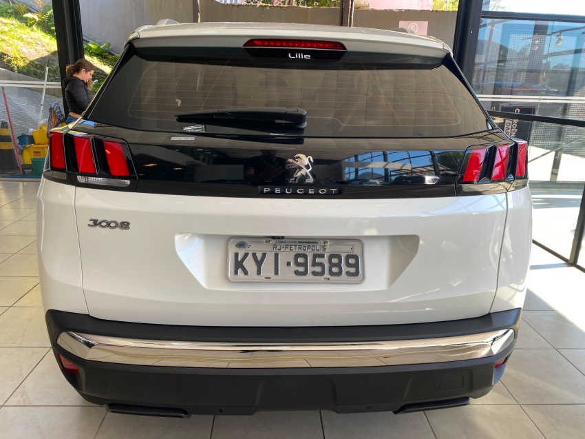 peugeot 3008 griffe 1.6 thp turbo 2018 | teto panoramico couro i-cockpit 77 mil km4