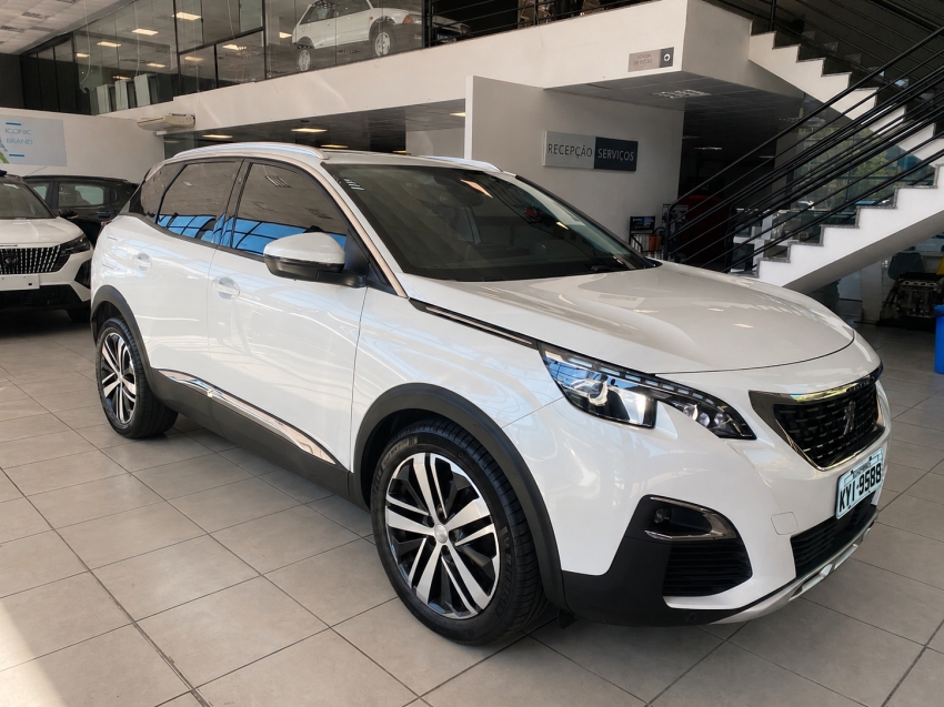 peugeot 3008 griffe 1.6 thp turbo 2018 | teto panoramico couro i-cockpit 77 mil km0