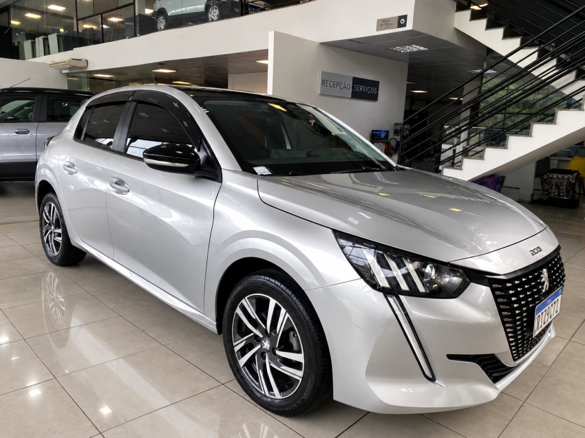 peugeot 208 griffe 1.6 at - 20/21 102662km revisado manual/chave reserva0