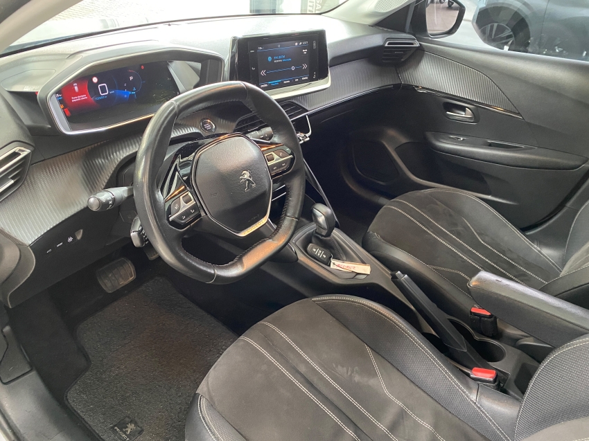 peugeot 208 griffe 1.6 at - 20/21 102662km revisado manual/chave reserva7