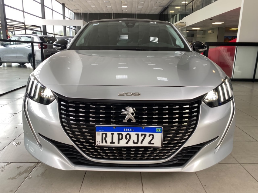 peugeot 208 griffe 1.6 at - 20/21 102662km revisado manual/chave reserva1