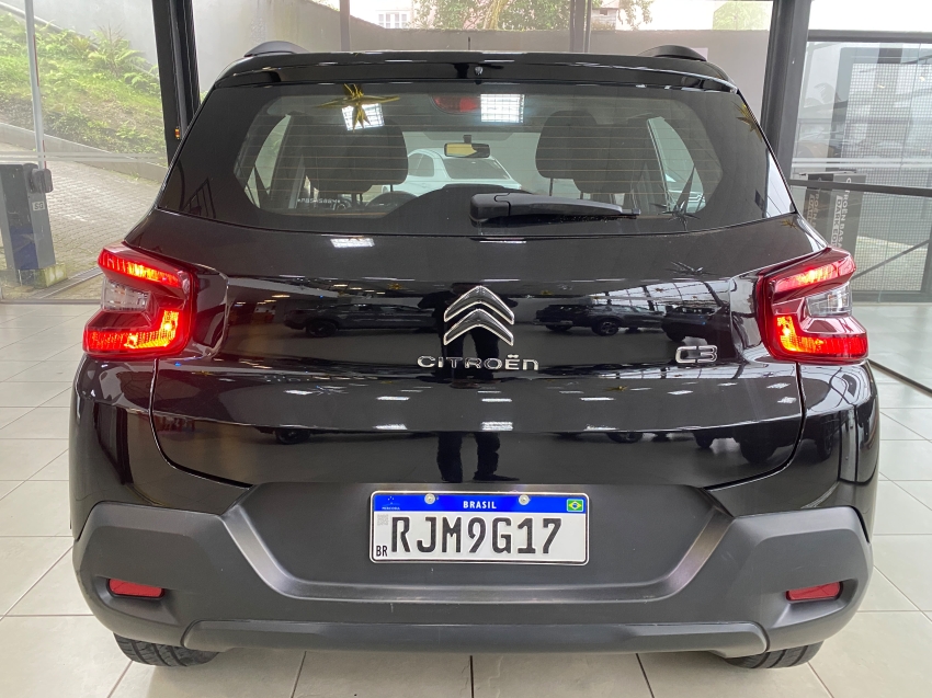 citroen c3 flex feel 1.6 - manual 18.916km preto estado de 0km4