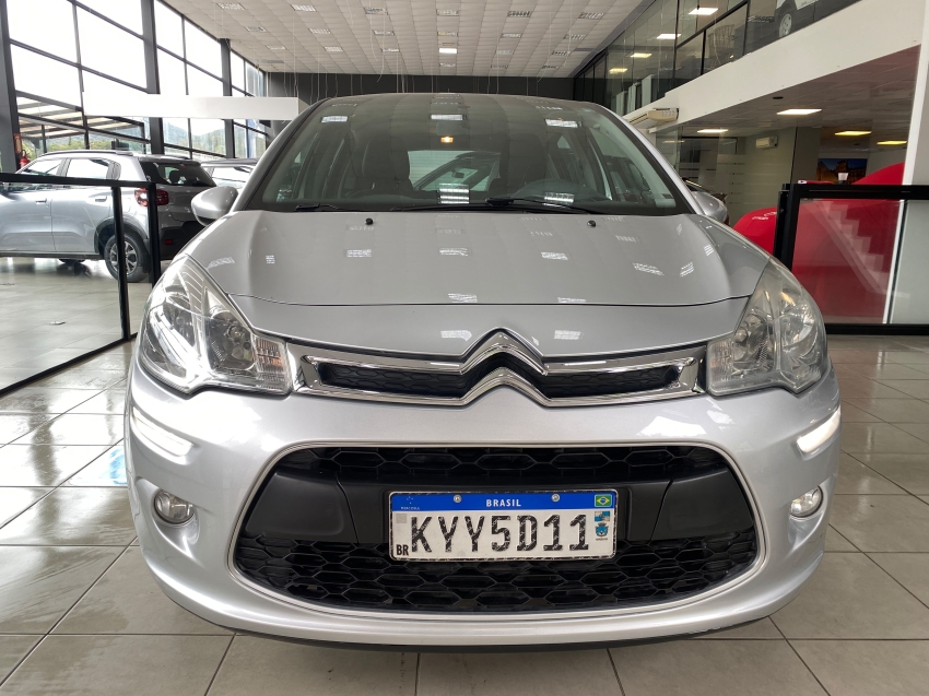 citroen c3 1.2 pure tech tendance - 108.344km rodados 16/17 prata1