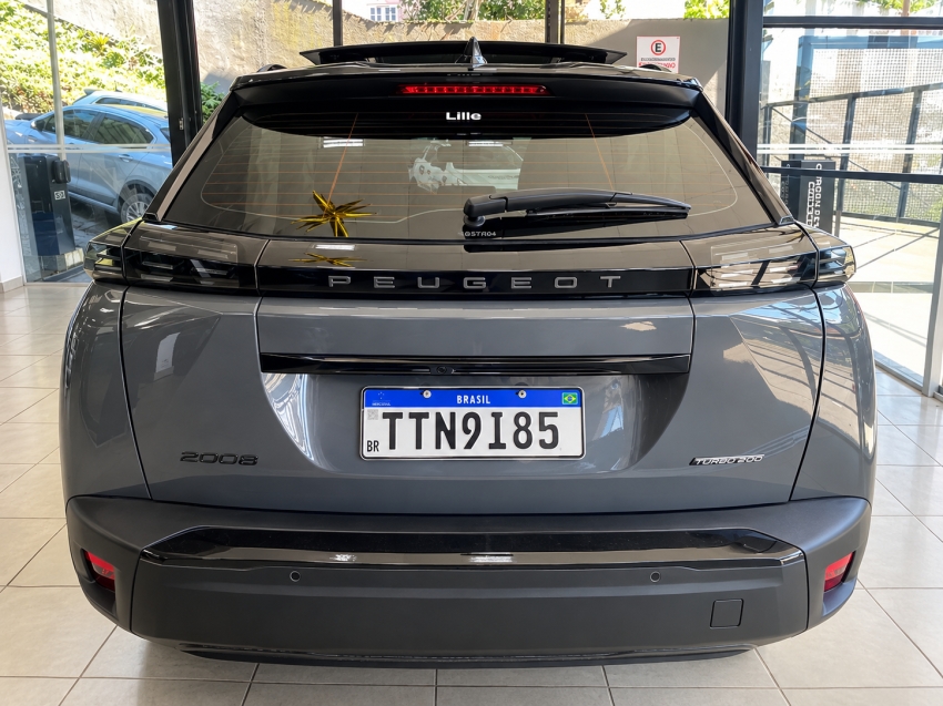 peugeot 2008 gt 1.0 turbo 200 flex - 4335km 25/25 automatico garantia fabrica!4