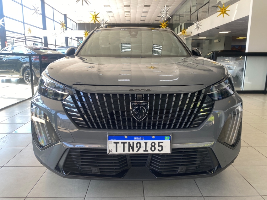 peugeot 2008 gt 1.0 turbo 200 flex - 4335km 25/25 automatico garantia fabrica!1