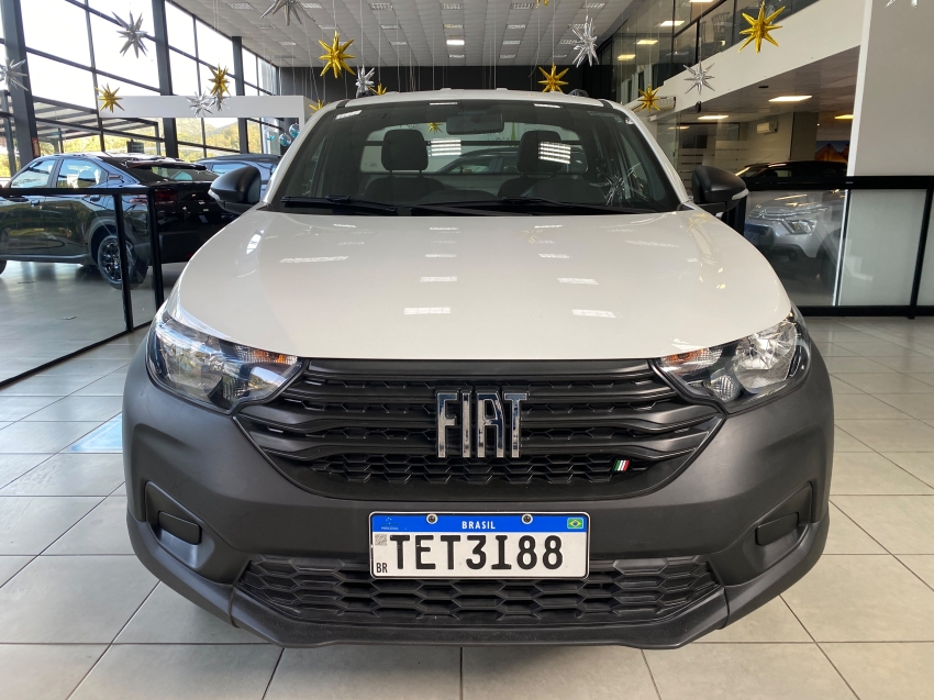 fiat strada 1.3 endurance - ar. cond. + dir. elet. trava 11460km garantia fabrica!1