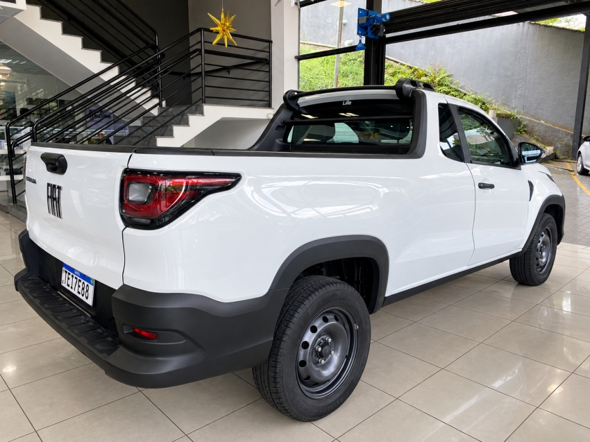 fiat strada 1.3 endurance - ar. cond. + dir. elet. trava 11460km garantia fabrica!3